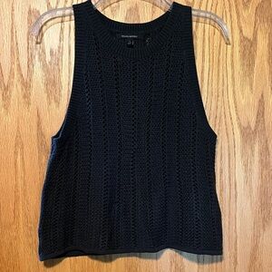 Banana Republic Dark Green Sleeveless Knit Tank